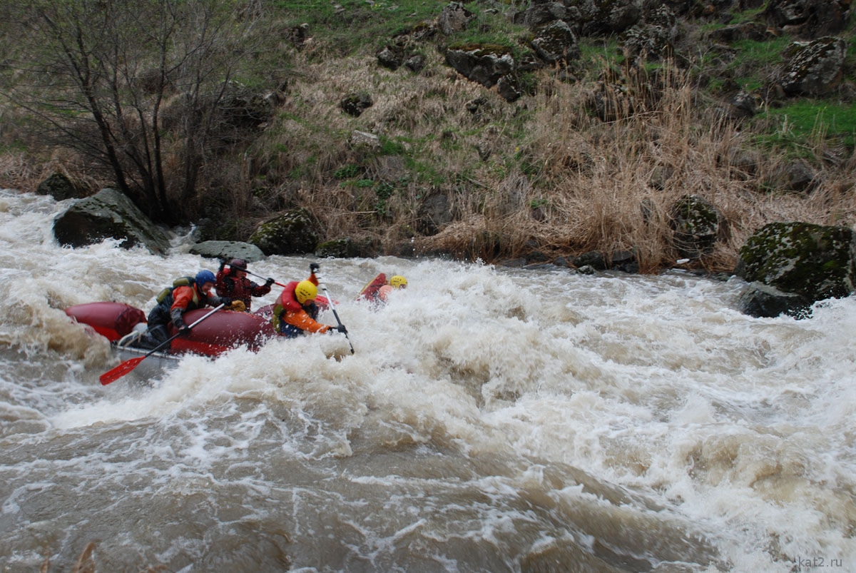 Rafting on Mtiuleti's Aragvi